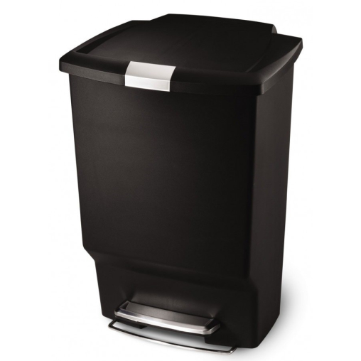 simplehuman Treteimer, rechteckig, Kunststoff