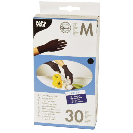 Papstar Einmalhandschuh aus Naturlatex