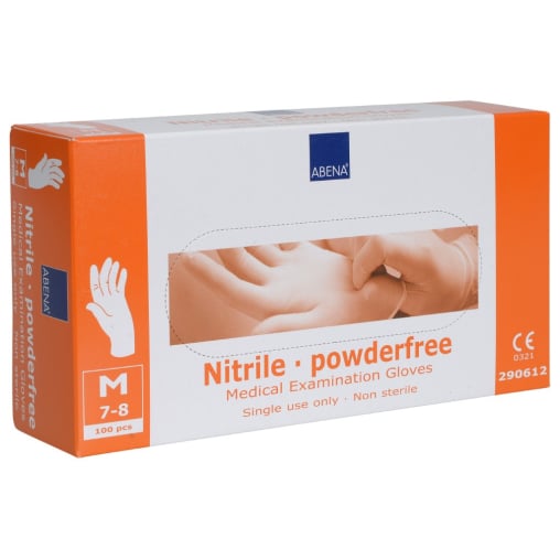 ABENA® Nitril Einweghandschuhe Sensitive, weiß