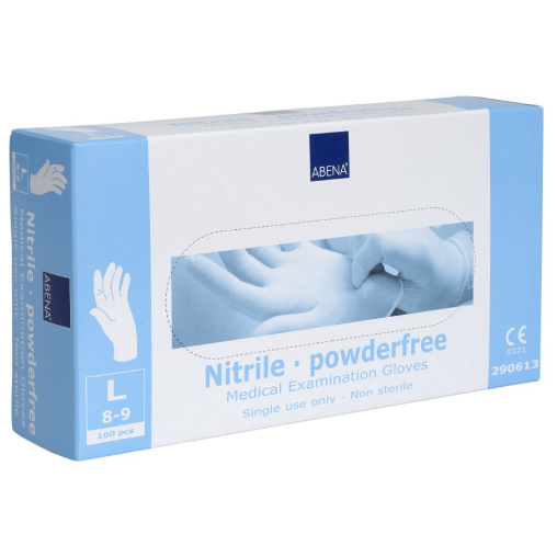 ABENA® Sensitive Nitril Einweghandschuhe, weiß