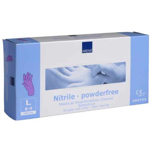ABENA® Nitril Einweghandschuhe Sensitive, lila