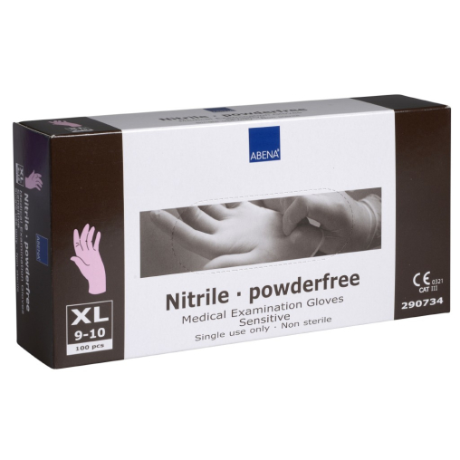 ABENA® Nitril Einweghandschuhe Sensitive, pink