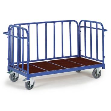Rollcart Schwerer Dreiwandwagen mit Holzboden 1600x840mm 1 Stück - Bild-Darstellung des Produktes 1