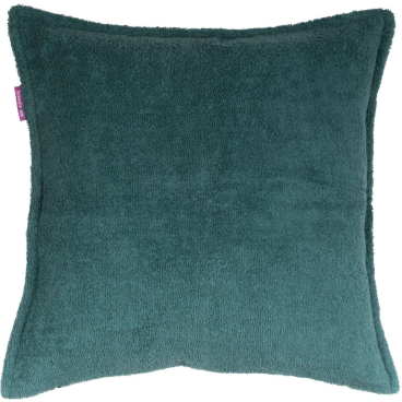 farbenfreunde Fresh Frottee Kissenhülle 40x40 cm, grün –Öko-Tex, Made in Germany 40x40 cm - Bild-Darstellung des Produktes 1