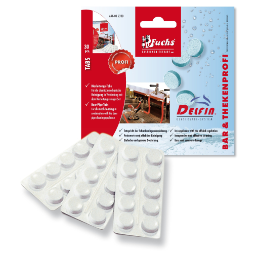 DELFIN® Bierleitungsreiniger-Tabs