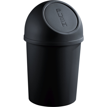 helit Abfallbehälter the flip, 13 Liter Farbe: schwarz - Bild-Darstellung des Produktes 1