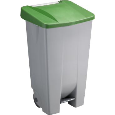 helit Rollcontainer the step chief, 120 Liter Farbe: dunkelgrau/grün - Bild-Darstellung des Produktes 1