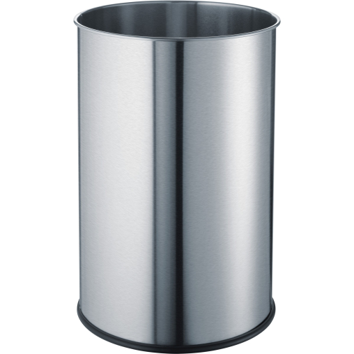 helit "the base" Edelstahl-Papierkorb, 30 Liter