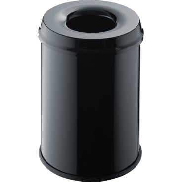 helit Papierkorb "the guardian", 15 Liter Farbe: schwarz - Bild-Darstellung des Produktes 1