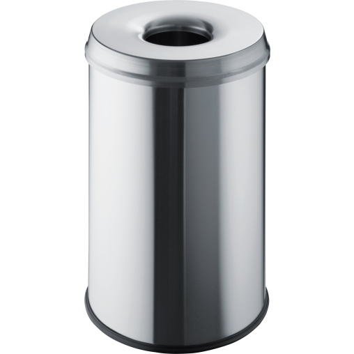 helit "the guardian" Edelstahl-Papierkorb, 30 Liter