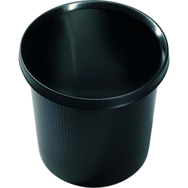 helit Papierkorb "the german line", 18 Liter Farbe: schwarz - Bild-Darstellung des Produktes 1