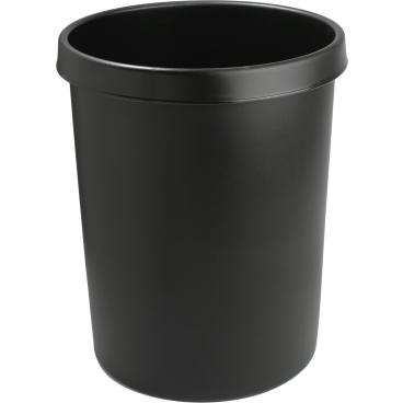 helit Papierkorb "the german", 45 Liter Farbe: schwarz - Bild-Darstellung des Produktes 1
