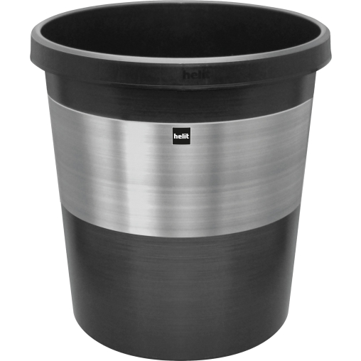 helit "pure elegance" Papierkorb, 18 Liter