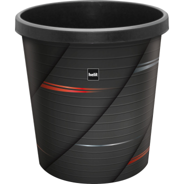 helit "pure elegance" Papierkorb, 18 Liter helit "pure elegance" Papierkorb, 18 Liter
