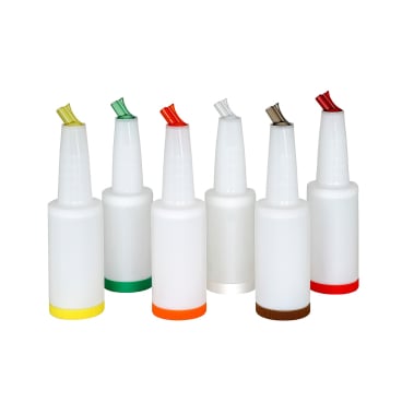 Bottle-Pour-Master Aufbewahrung und Ausgießer, 1 Liter Farbe: rot - Bild-Darstellung des Produktes 1