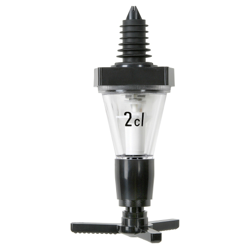 Eco System Portionierer, schwarz, für 0,7-1,0 Liter Flaschen