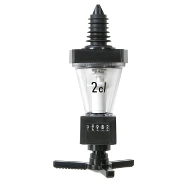 Eco System Portionierer, schwarz, mit Zählwerk Dosiermenge: 2 cl = 20 ml - Bild-Darstellung des Produktes 1