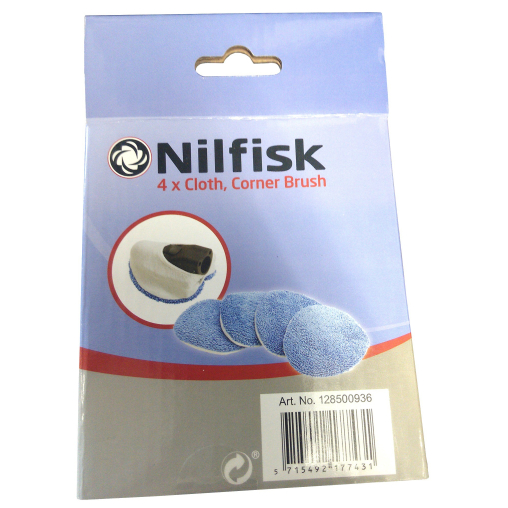 Nilfisk Microfasertuch für Eckenbürsten, rund