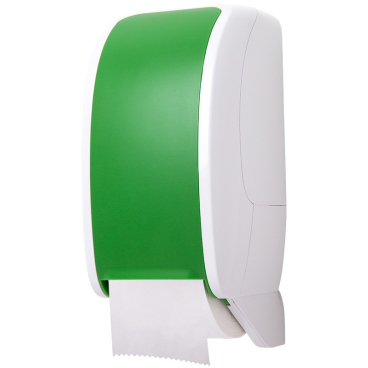 COSMOS Toilettenpapierspender Farbe: weiß/grün - Bild-Darstellung des Produktes 1