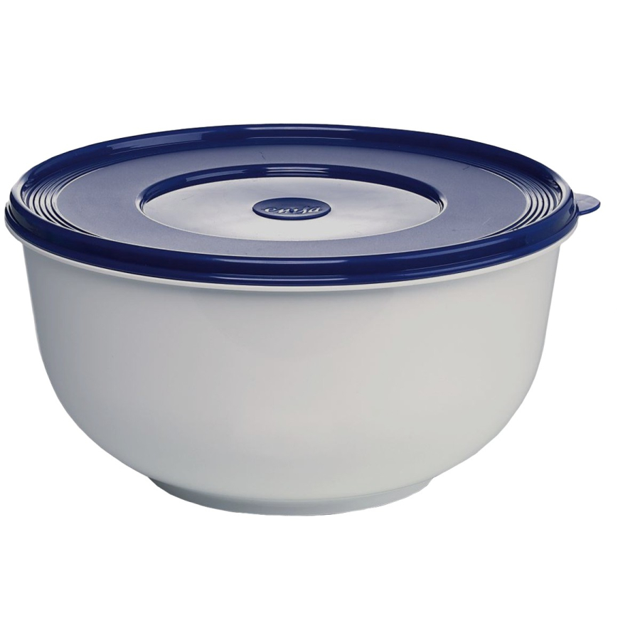 EMSA Superline Hefeteigschüssel mit Deckel, 5 Liter, Farbe: WeiÃ?/ Blau online kaufen | hygi.de schüssel mit abtropffunktion
