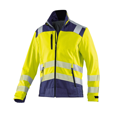 Kübler Reflectiq Softshell Jacke PSA 2 – reflektierende, wetterbeständige Sicherheits-Softshelljacke für Profis. M - Bild-Darstellung des Produktes 1