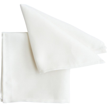 Pichler PANAMA Serviette 40 x 40 cm, 6er-Set, Weiß, 100% Polyester, fleckgeschützt weiß - Bild-Darstellung des Produktes 1