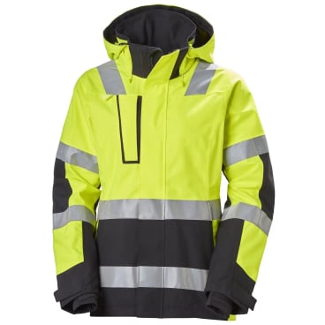 Helly Hansen Damen Warnschutz-Regenjacke LUNA, HellyTech Performance, Gelb. S - Bild-Darstellung des Produktes 1