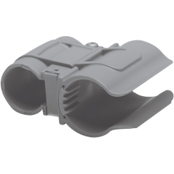 Cleankeeper Stielklemme, Für alle Cleankeeper TSS-,TSZ-,TSZD-,SER-,MIN-,MID-, und ZS-Modelle, Farbe: grau UCHW-0034