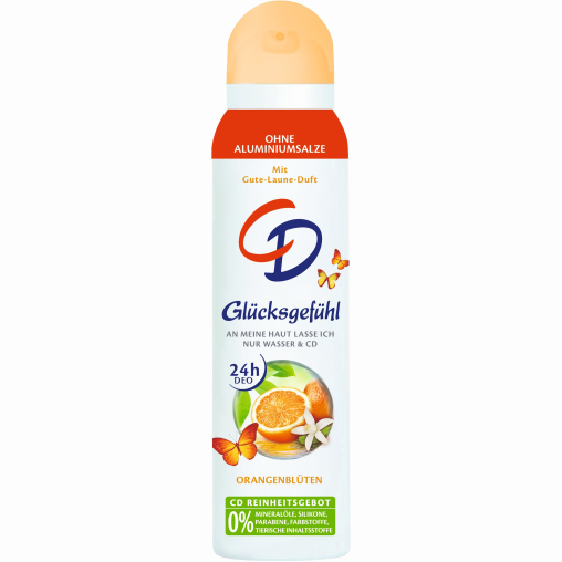 CD Glücksgefühl Orangenblüten Deo