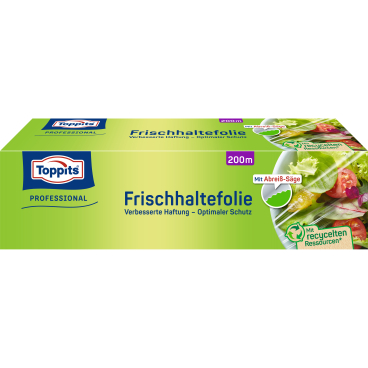 Toppits® Frischhalte-Folie, Großrolle, normalbreit Rollenlänge: 200 Meter - Bild-Darstellung des Produktes 1