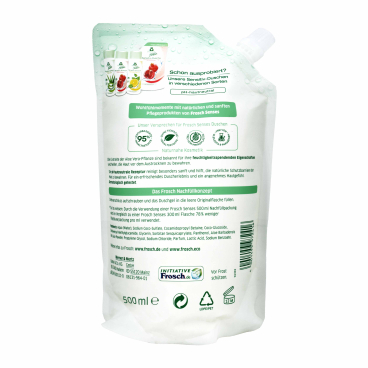 Frosch Senses Dusche Nachfllbeutel, mit Aloe-Vera 500 ml - Nachfllbeutel  kaufen