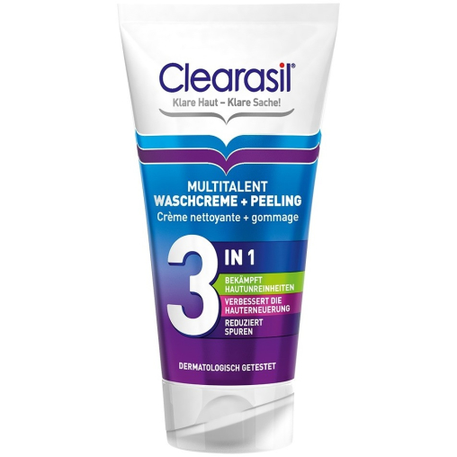 Clearasil Multitalent Waschcreme & Peeling