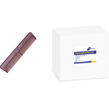 Meditrade Einweghaarkamm 1 Karton = 20 x 100 Stück = 2000 Stück - Bild-Darstellung des Produktes 1