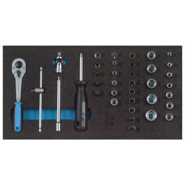 Gedore Werkzeugmodul CT1/3 Steckschlüsselsatz 1/4" Gedore Werkzeugmodul CT1/3 Steckschlüsselsatz 1/4" - Bild-Darstellung des Produktes 1