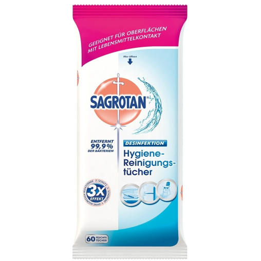SAGROTAN Hygiene-Reinigungstücher
