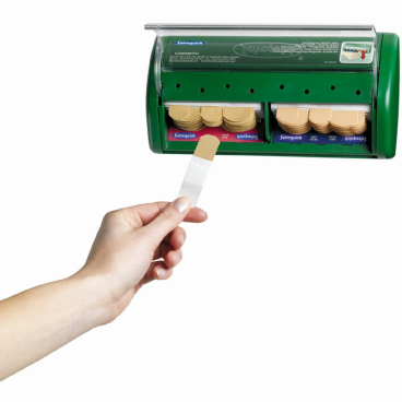 Salvequick-Spender, gefüllt Inhalt: 40 elastische Pflasterstrips - Bild-Darstellung des Produktes 1