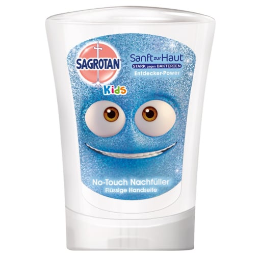 SAGROTAN No Touch Kids Flüssigseife Nachfüller, 250 ml