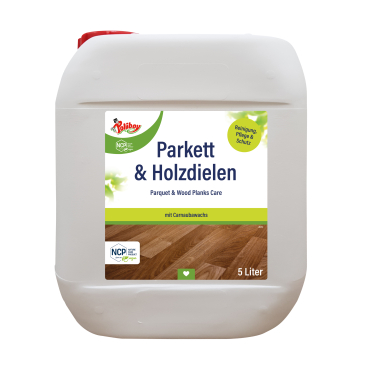 POLIBOY NCP Parkett & Holzdielen Pflege, Konzentrat 5 Liter - Kansiter - Bild-Darstellung des Produktes 1