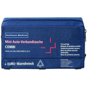 Holthaus Medical Mini Verbandtasche Auto COMBI, blau