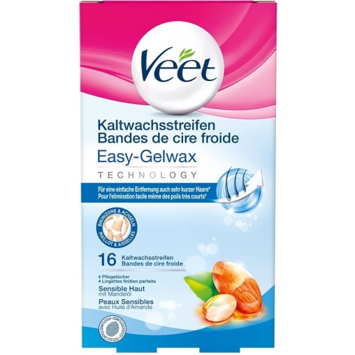 Veet Kaltwachsstreifen Bikini & Achseln sensitive Haut