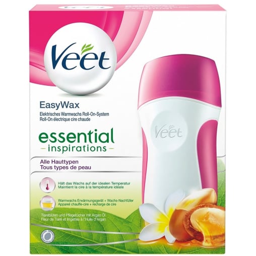 Veet EasyWax Elektrisches Warmwachs Roll-On-System