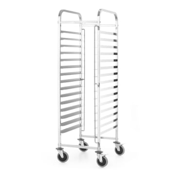 Abräumwagen , HENDI, Kitchen Line, Silber, 470x620x(H)1735mm 813287 - Bild-Darstellung des Produktes 1