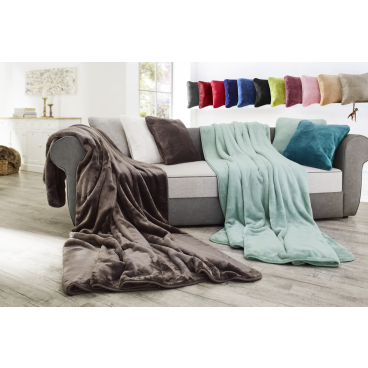 Couvre lit double Essential en gaze de coton - Terracotta - 220 x 240 cm