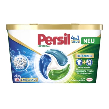 Persil 4in1 Discs Universalwaschmittel 1 Box = 16 Waschpods à 17 g - Bild-Darstellung des Produktes 1