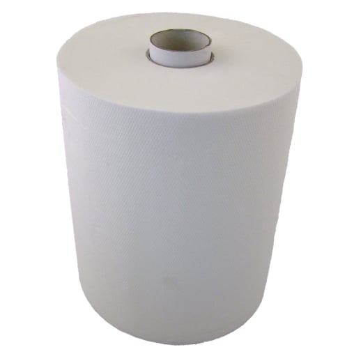 Rollenhandtuchpapier, 2-lagig, hochweiß