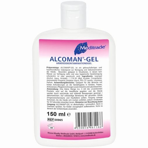 Meditrade Alcoman® Gel Handreiniger