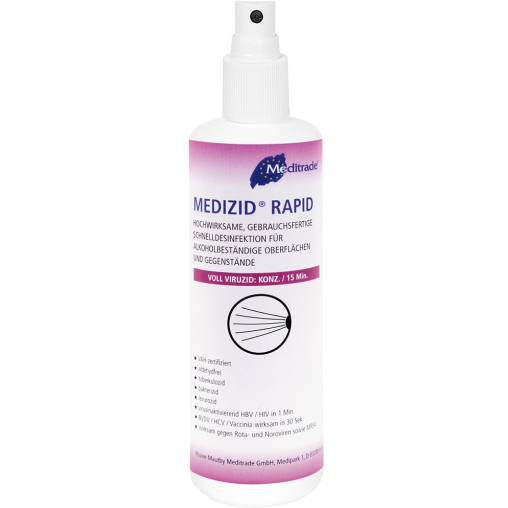 Meditrade Medizid® Rapid Sprühwischdesinfektion