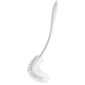 Haug WC-Randreinigerbürste, weiß – Maße: 425 x 80 x 120 mm