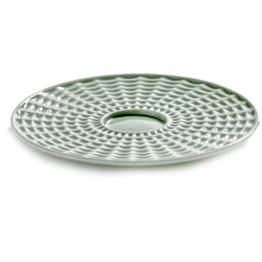 SERAX Nido Untersetzer für Espresso-Tasse, Nido-Kollektion, Weiß, Ø 115 mm white - Bild-Darstellung des Produktes 1