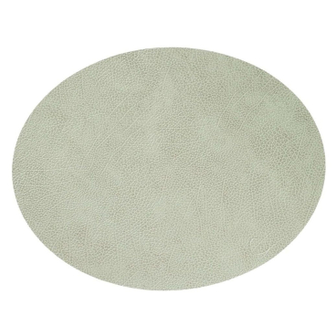Lind DNA Oval Hippo Platzset – recyceltes Leder & Naturkautschuk olive green - Bild-Darstellung des Produktes 1